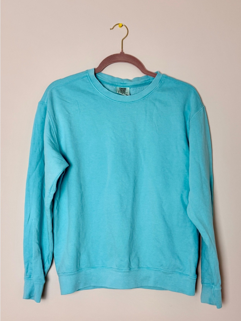 Comfort Colors Chalky Mint Crewneck Sweatshirt